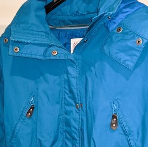 AMERICAN WEEKEND TURQUOISE SKI JACKET